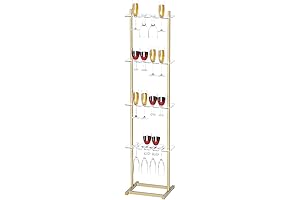 ikare 4 Tier Wall-Mounted Champagne Holder