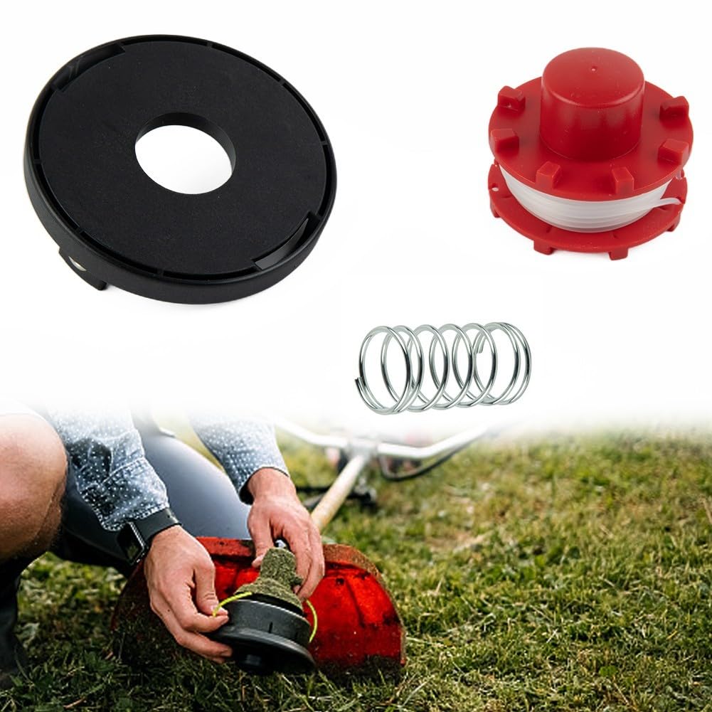 Zapasowa szpula żyłki do podkaszarki, Żyłka do podkaszarki 26,5 stopy/8 metrów, 2 mm do Einhell GE-CT 36/30 Li E SOLO, AGILLO 36/255 BL i 18/200