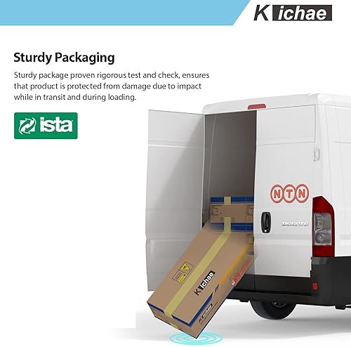 Miniatura 8 de Kichae 33 Farm Sink Double Bowl - Delantal de fregadero de granja de 33 pulgadas, delantal frontal de doble tazón, acero inoxidable 5050, calibre