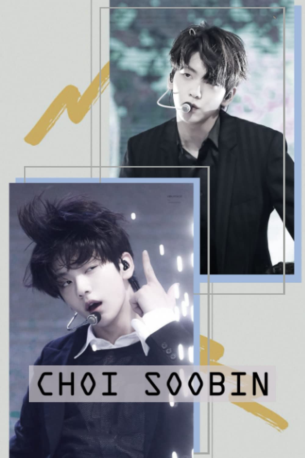 Choi Soobin Notebook: Choi Soobin Notebook Journal Gift,120 Lined Paper Book for Writing, Perfect Present for Fans, Notebook Diary 6 X 9 Inches