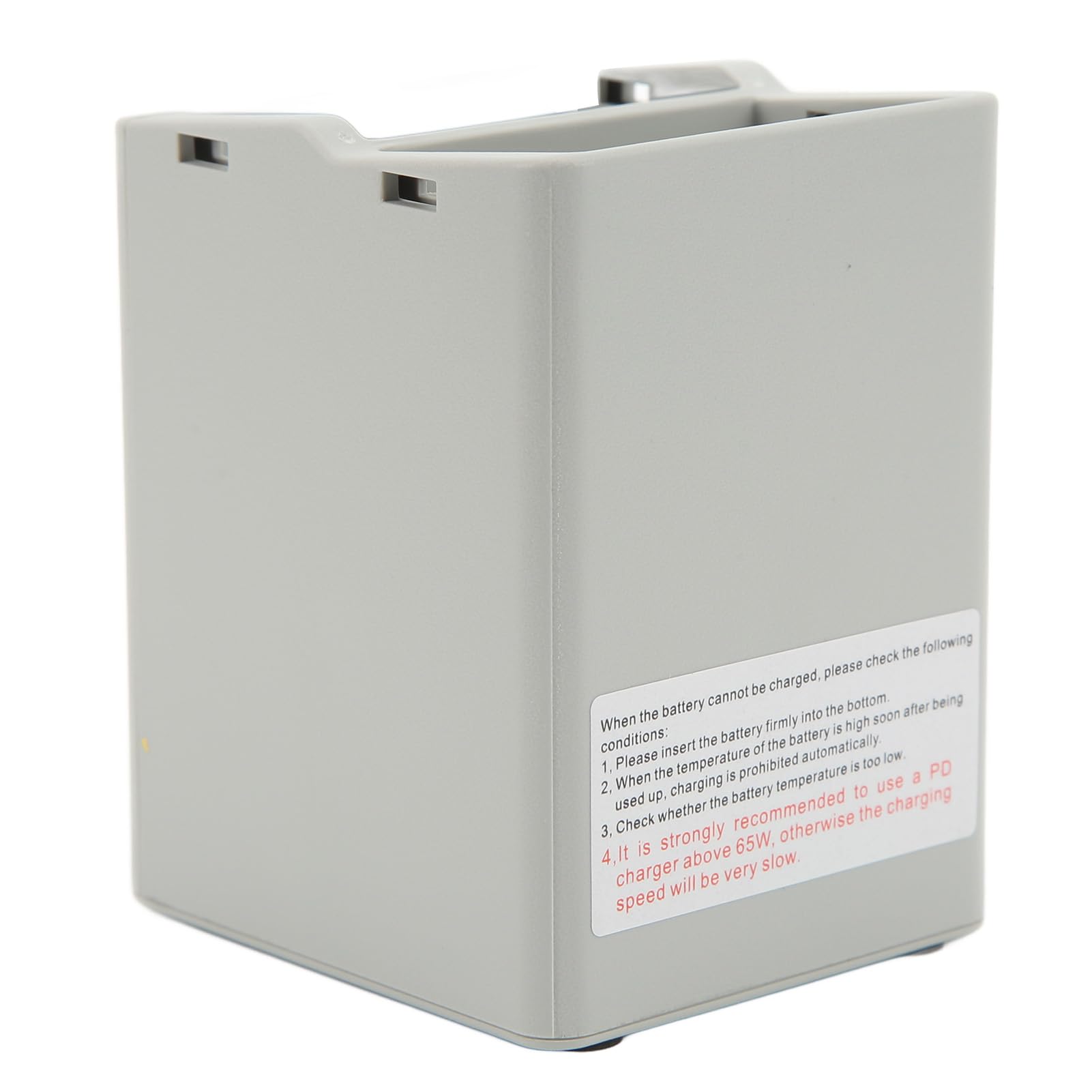 Domary Hub di Ricarica a 2 Vie PD Caricatore Batteria a Colori di Ricarica Rapida USB LCD Caricatore della Batteria per Mini 3 Drone Grigio
