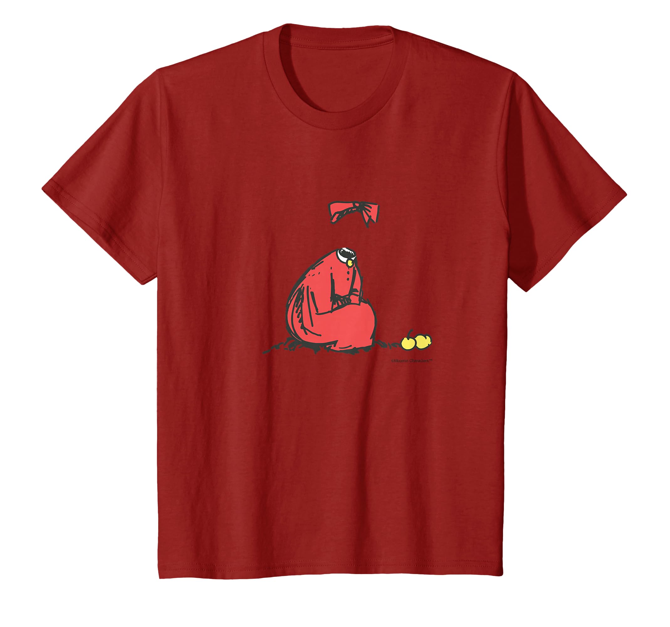Amazon | ムーミン ニンニ 見えなくなったニンニ Tシャツ | Tシャツ 