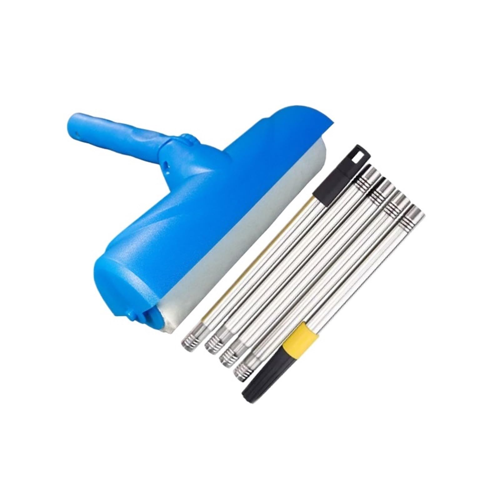 1pc, Ceiling Paint Roller 10inch, Repair Adjustable Handle Painting No-Drip Brush With Shield(1.4m set)