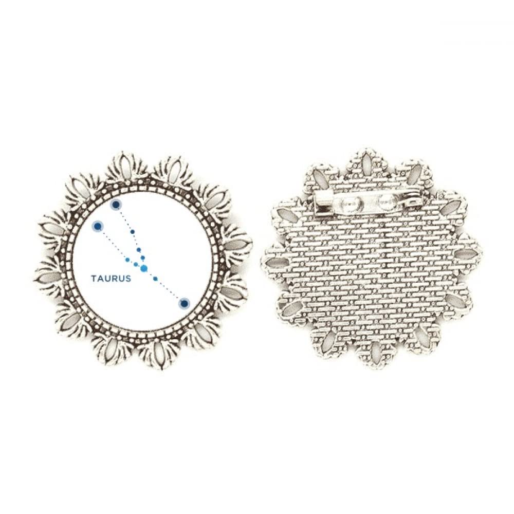 Broche de plata de Tauro, el regalo ideal de joyería con constelaciones 4