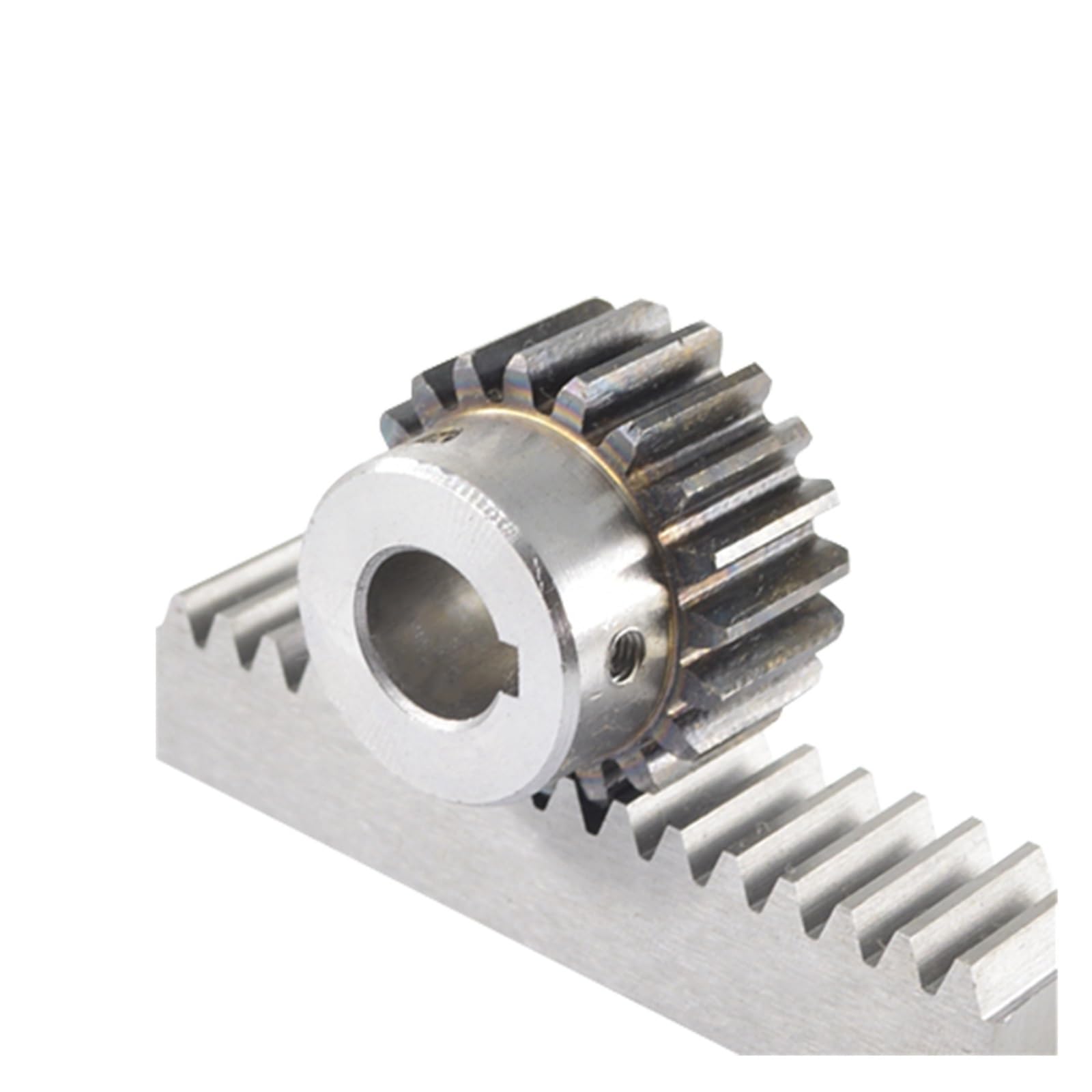 crémaillère en acier de haute précision 2 crémaillères de précision en acier 1 module 12 x 500 mm + pignons 18 dents(10mm)