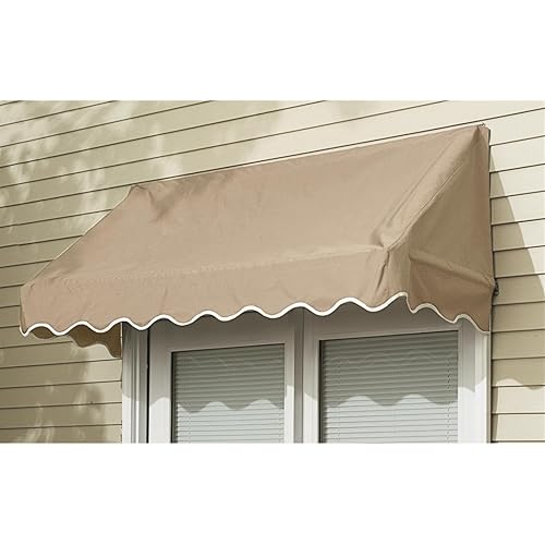4' Window Door Awning Sun Shade Canopy Outdoor Patio Cover Linen