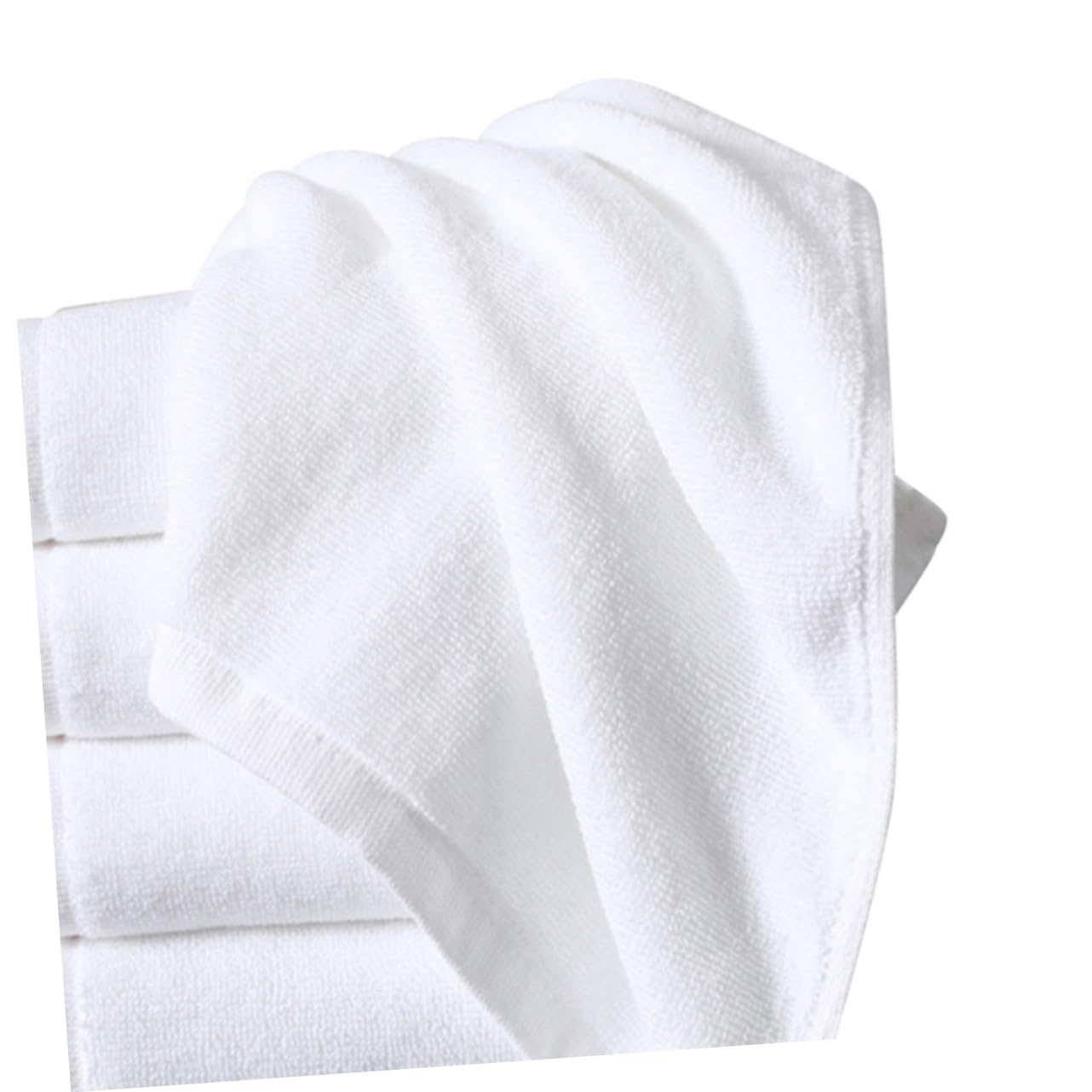 Alipis 3 Set Asciugamano Da Bagno Morbido Per Il Viso Altamente Assorbente Pulire Salvietta Asciugamano A Nido D'ape Strofinacci Da Cucina Asciugamani Da Bagno Cotone Bianca 3 Pezzi * 3
