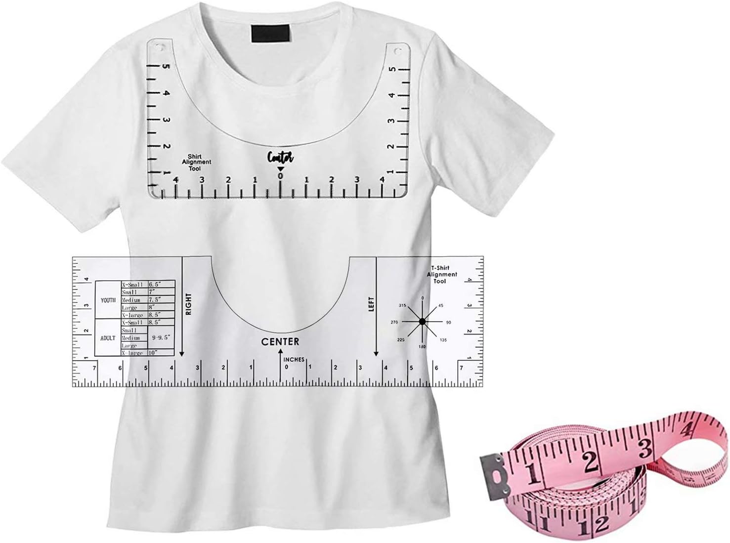 Back Shirt Ruler Amazon.com: Brave Tour 2 Pcs T-Shirt Alignment Ruler Tools,Acrylic ...