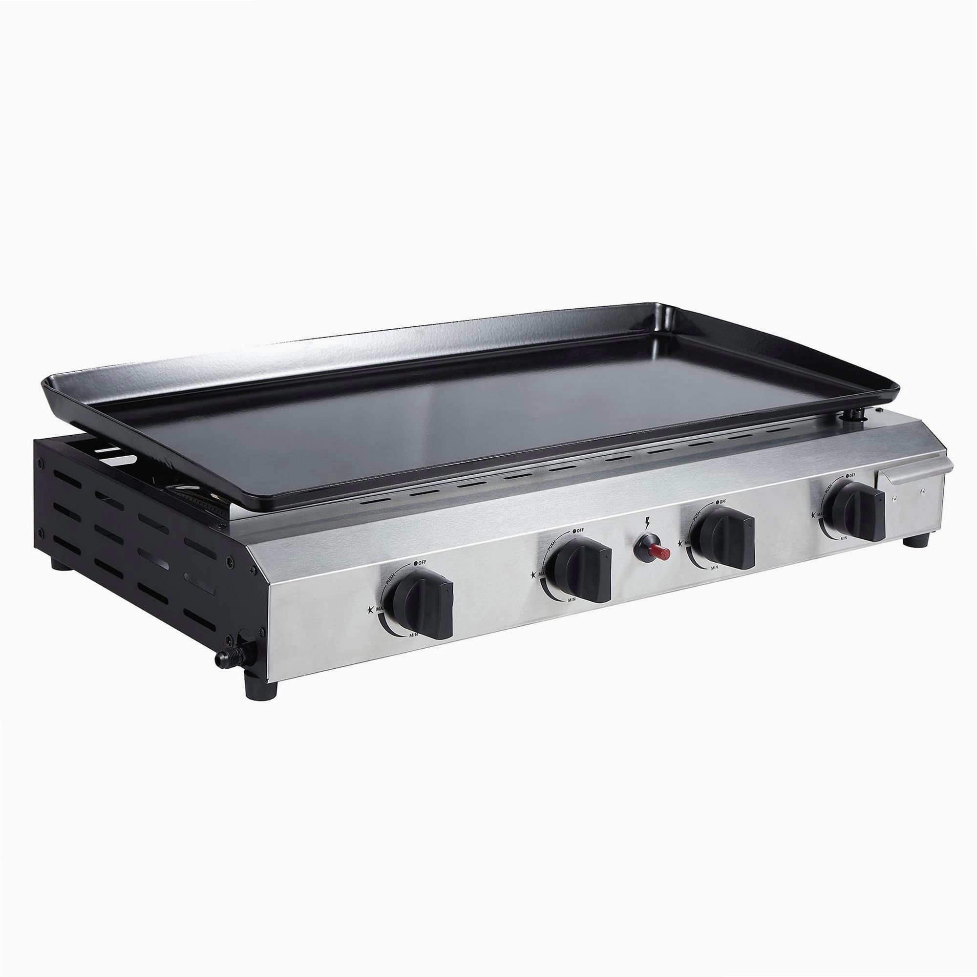 WERKA PRO Plancha à gaz 4 brûleurs