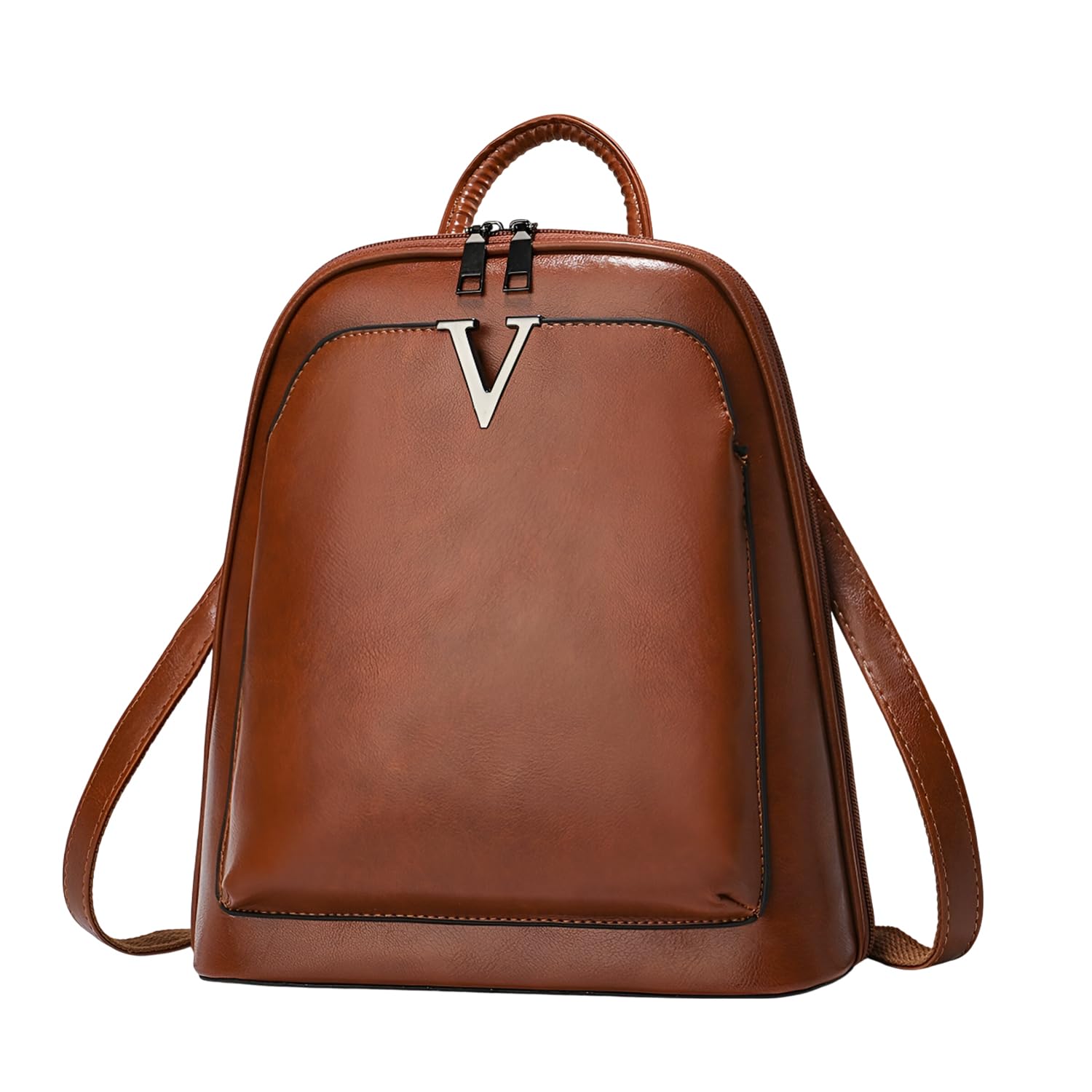 syga Women's Fashion Backpack, V-Shape Design-picture-28