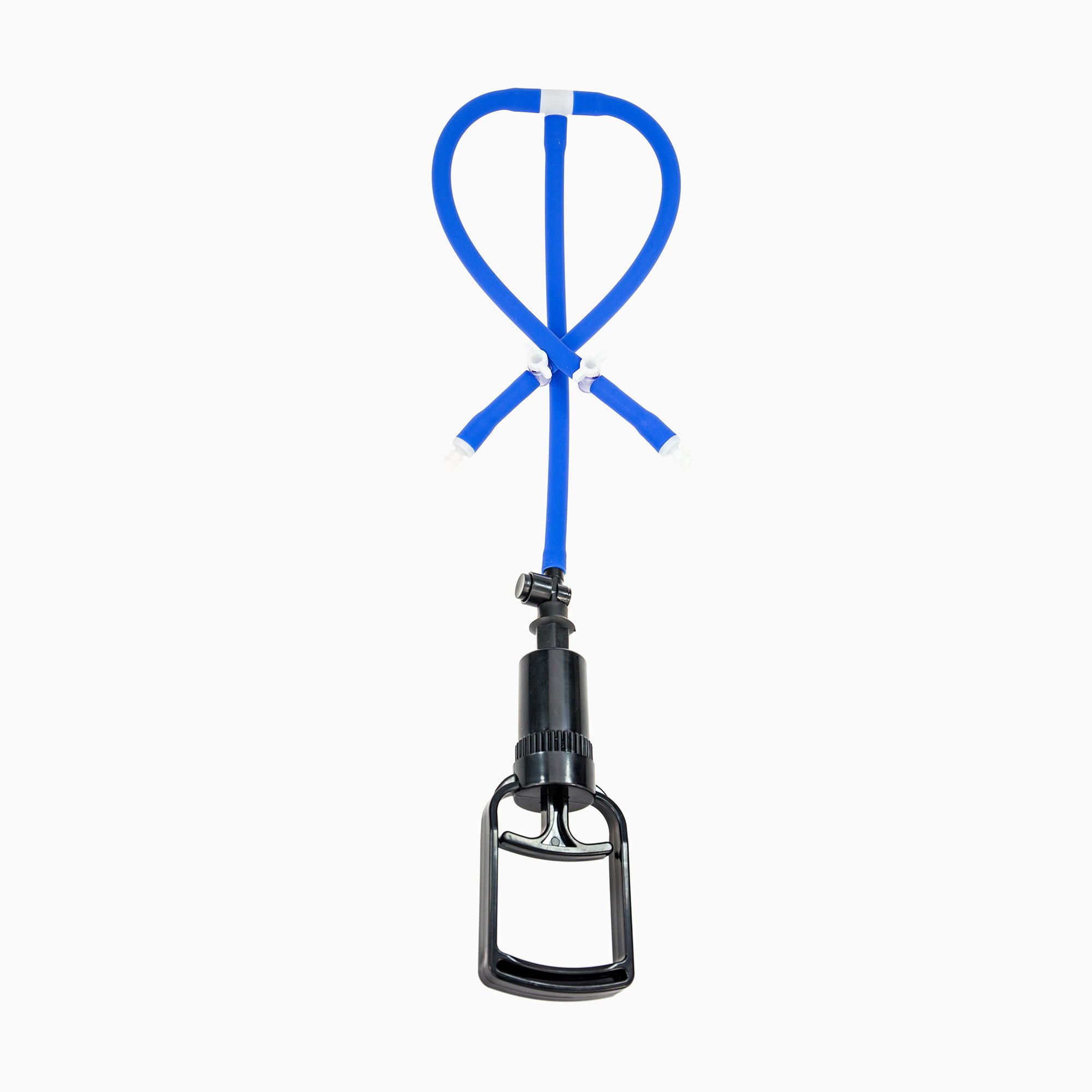 Marielove Aspirateur à tétons (Ø 18 mm) avec haute puissance d'aspiration incl. système de tuyau, pompe de poitrine amovible, idéal comme jouet BDSM