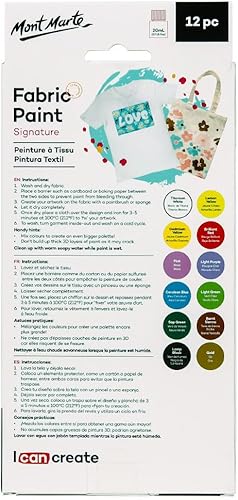 Miniatura 8 de Mont Marte Signature - Pintura para tela, 12 unidades x 0.7 oz (0.7 fl oz), apto para bricolaje y artículos para el hogar