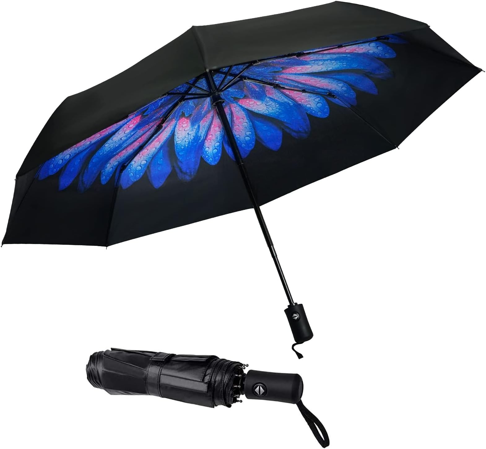 SY COMPACT Travel Umbrella Windproof Automatic Umbrellas Small Compact UV Sun Protection Factory Outlet Umbrella