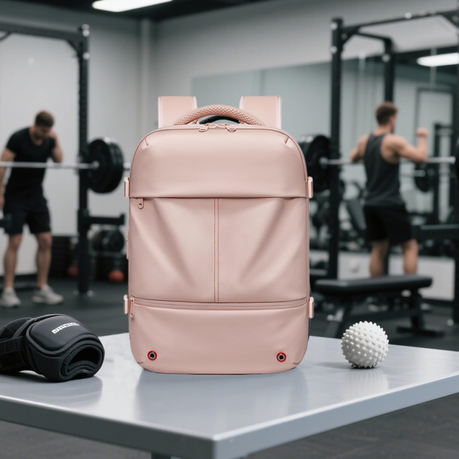 Sac à dos sous vide – 48 L – Sac à dos de voyage extensible pour ordinateur portable pour voyage d'affaires, ranch de nuit, aventure, urgence