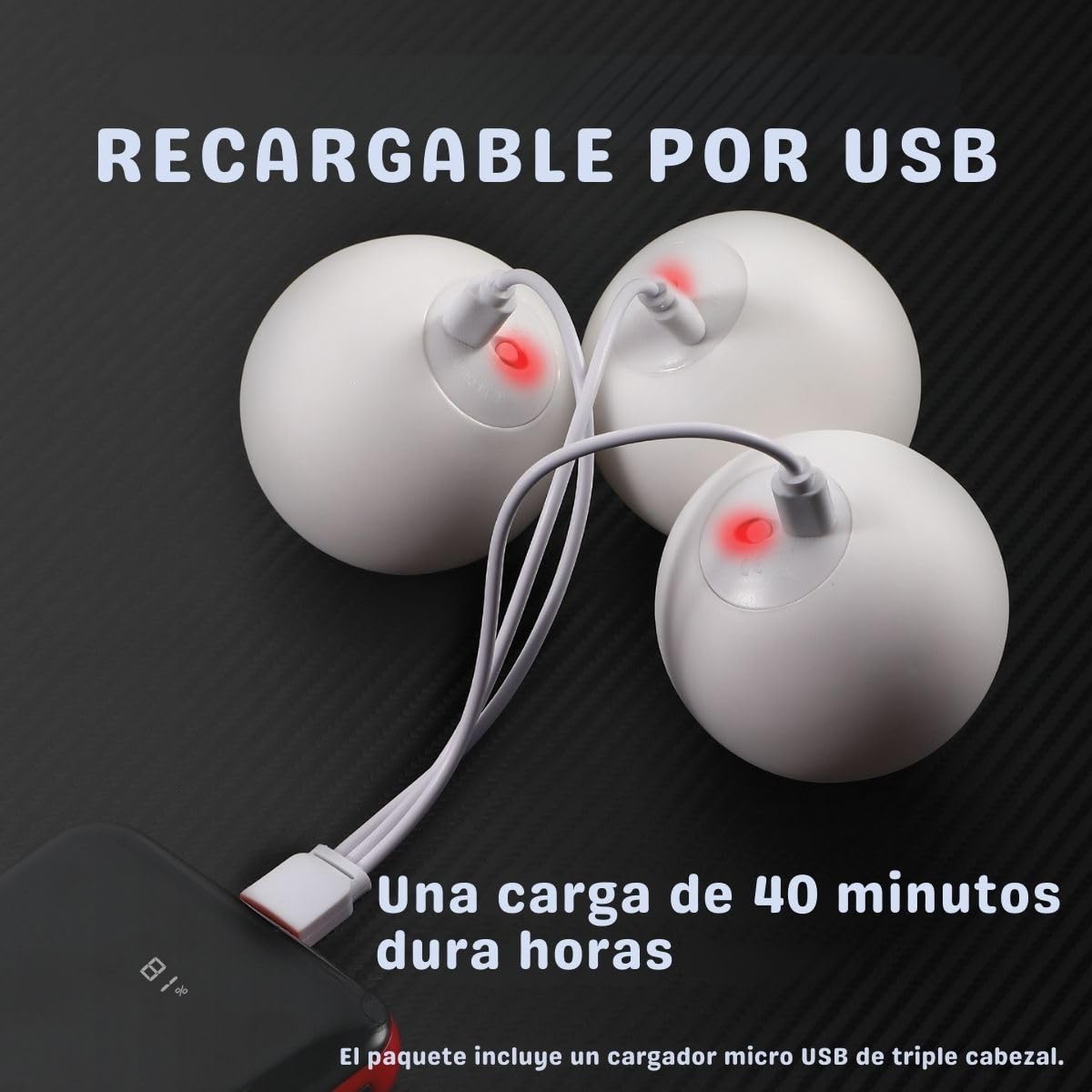 Juego de 3 Pelotas Malabares LED - Bolas Malabarismo con Luz Luminosa y Efecto Arco Iris | Juguetes Giratorios con Luces para Principiantes y Profesionales | Bolas Malabares para Niños y Adultos