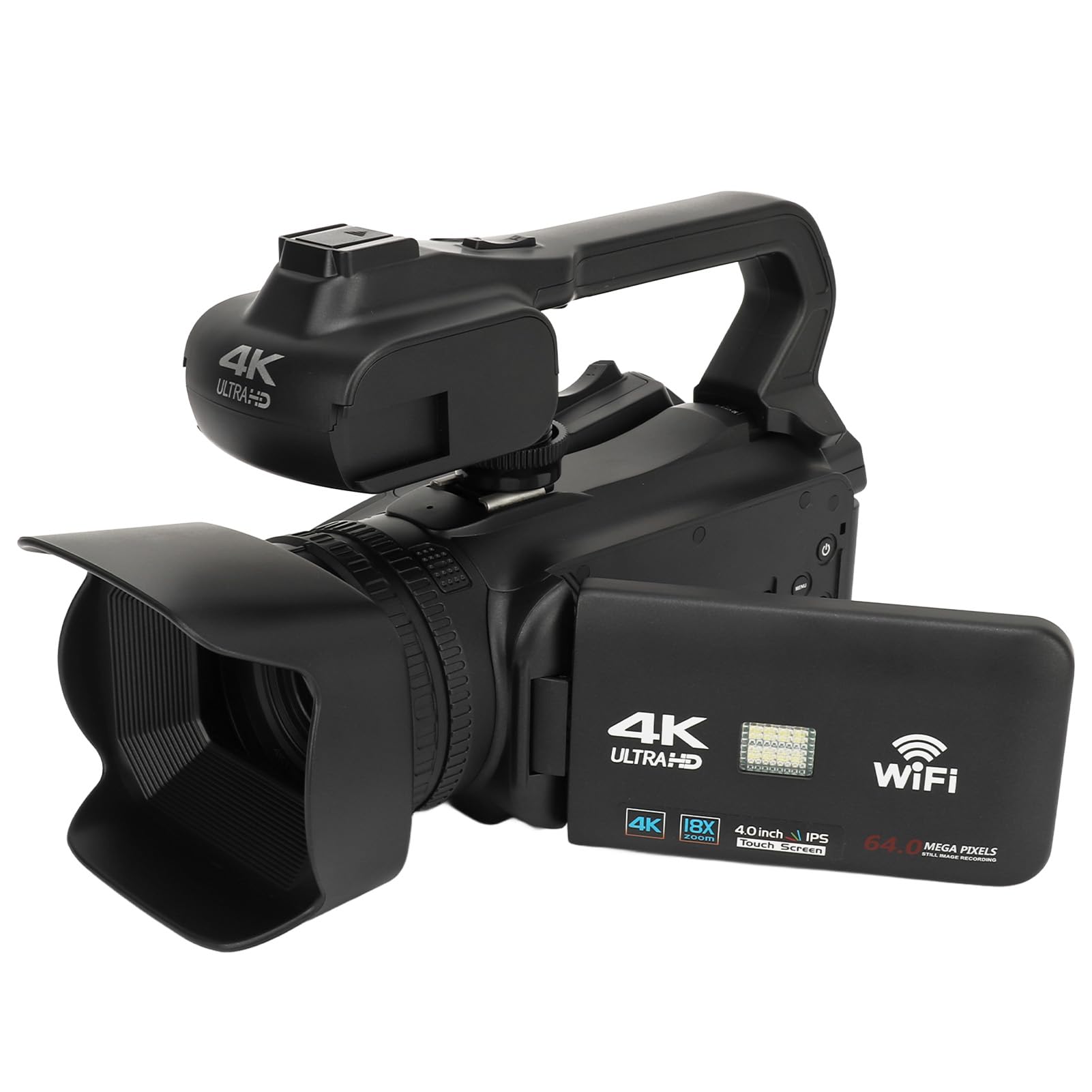 Amazon.com : 4K Ultra HD Resolution Camera, 64MP Still Images, 18x