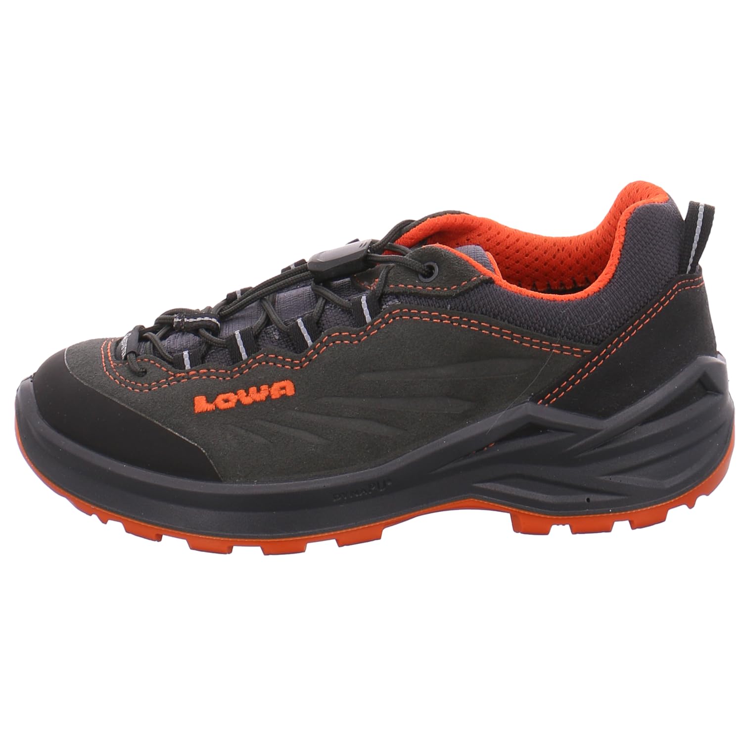 LOWA Low shoe DELAGO GTX LO Junior SL, Anthracite orange, 9.5
