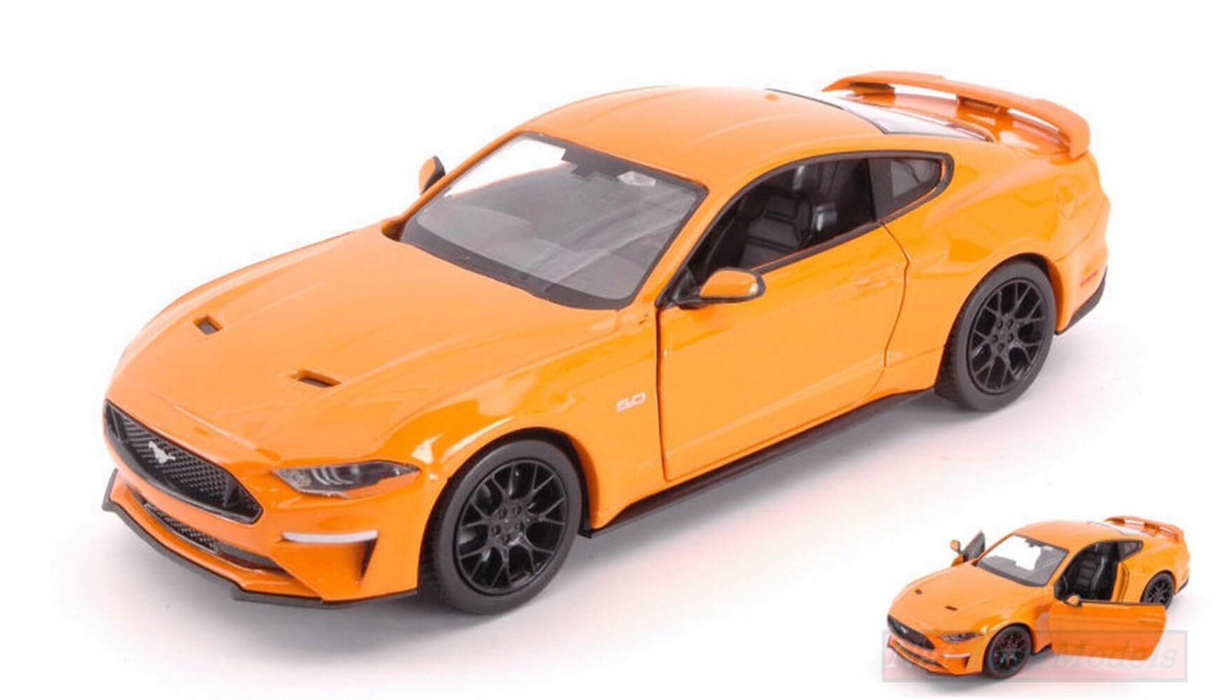 Maisto Ford Mustang Shelby GT500 2020 1:24 – Verte – Modèle Die-cast Pour Enfant Dès 3 Ans – Cadeau De Noël