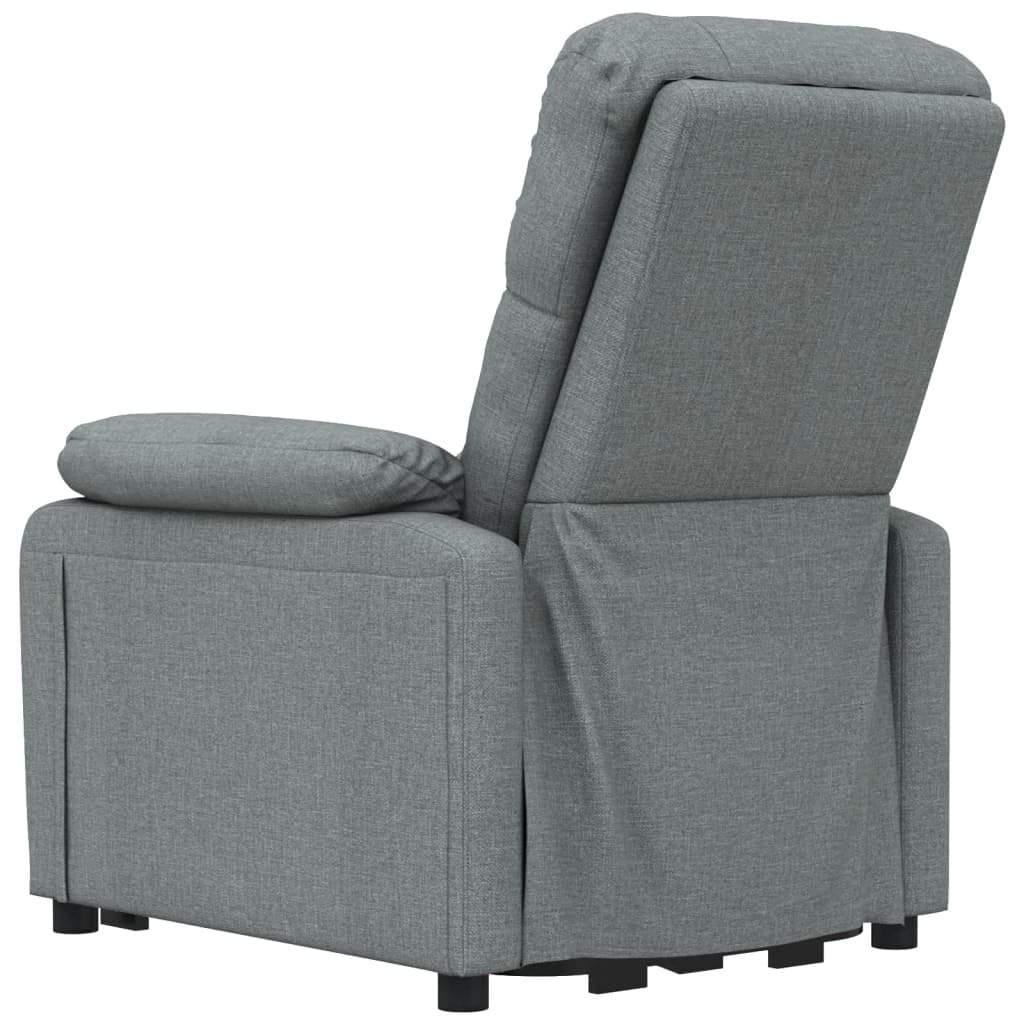 Sillón eléctrico reclinable, Sillón Relax, Sillones Reclinables, Butaca Reclinable, Sillon Lactancia, Sillon Individual, Sofa Relax, Sillon Orejero, de Tela Gris Oscuro