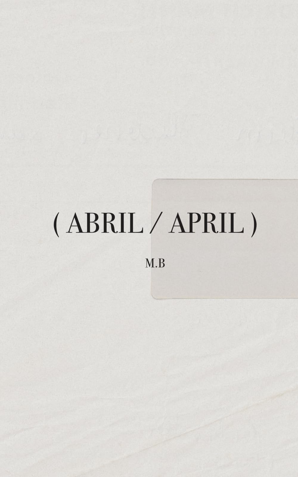 ( ABRIL / APRIL ): El archivo (Solo para tus ojos)