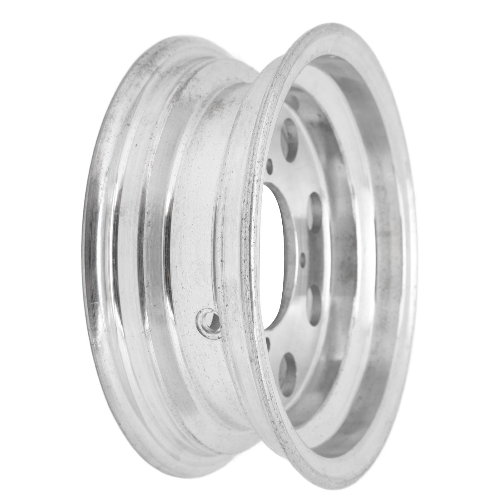 Dilwe della ruota anteriore della moto, cerchio del vuoto in lega di alluminio lucidato, ricambio per la serie Monkey Z50, ruota anteriore leggera da 8 pollici con compatibilità pneumatici 2,5-8
