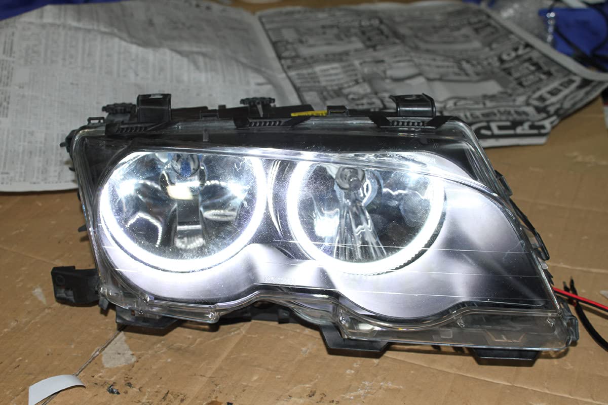 Amazon | SMD LED イカリング (E46 3シリーズ 前期 後期 ハロゲンに