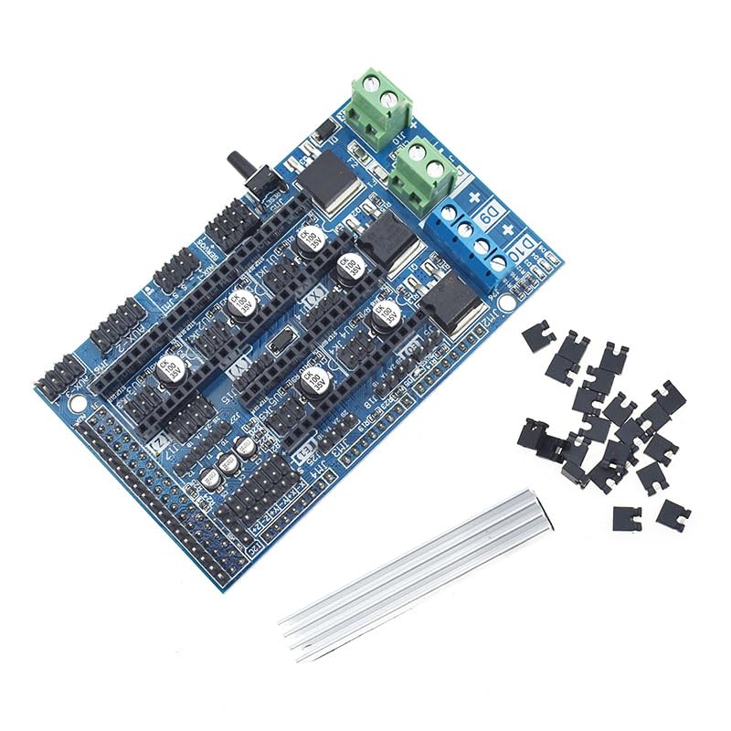 RAMPS 1.6 Contrôleur + R3 + DRV8825 avec dissipateur de chaleur USB Kit cavalier