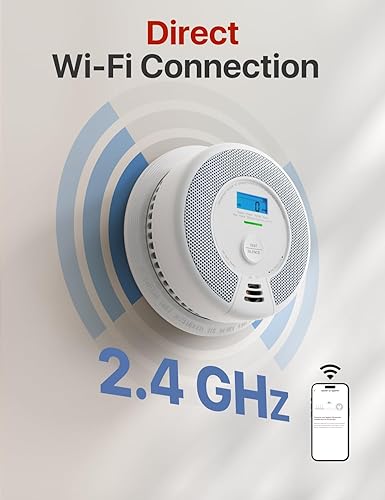 Miniatura 5 de X-Sense Detector de humo inteligente detector de monóxido de carbono combinado con batería reemplazable, detector de humo y monóxido de carbono