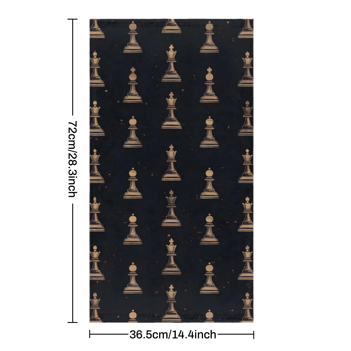 RPWOBBYQ Retro Chess Pieces Hand Towels Set of 2 Soft Theme Towel Small Bath Towels Absorbent Bathroom Decorative for Farmhouse Spa Gym Kitchen 28 X 14 in Dish Washcloths