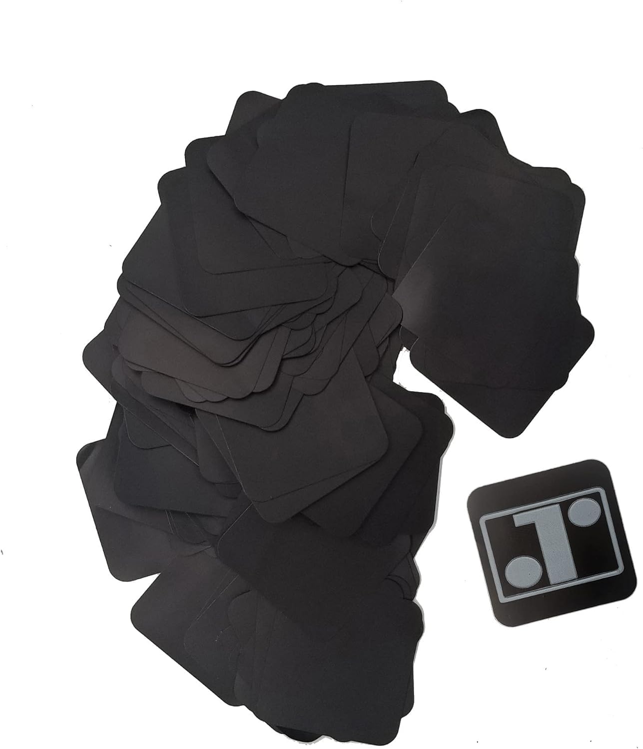 100 Anti-Tarnish Strips 1"x1" Tabs for Jewelry Storage, Silver Protection, Prevent Tarnish on Rings, Necklaces, Earrings, and Watches, nnknown