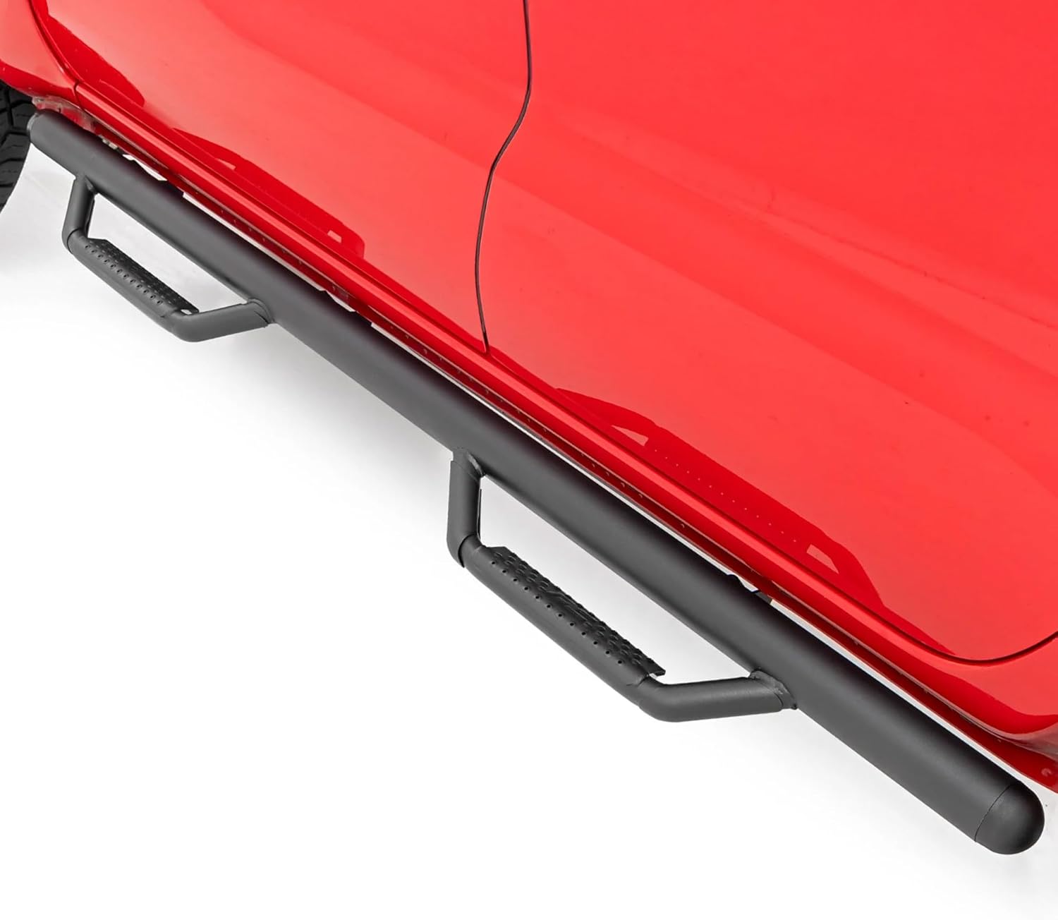 Rough Country Nerf Step Bars for Nissan Frontier (2005-2026) CrewCab - Rugged Side Steps, Easy Bolt-On Install, Off-Road Ready