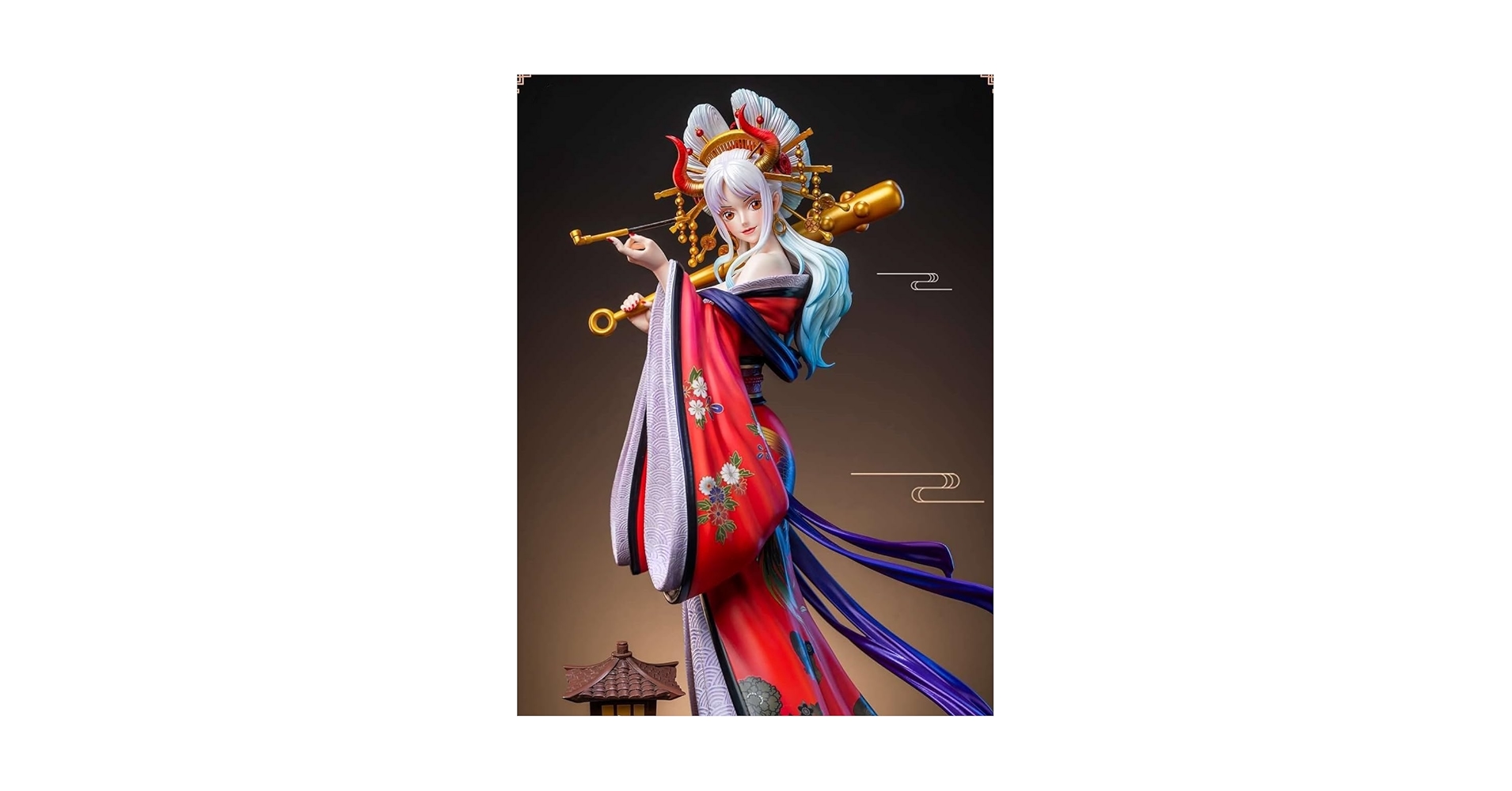 BANPRESTO - ワンピース　フィギュア　ヤマト　光月日和 Amazon.co.jp: ワンピース ヤマト 光月日和 小紫 花魁 1/6