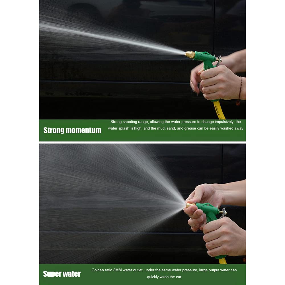 Manguera, Manguera De Jardín Extensible, Lavado De Coches Hogar Manguera De Riego Agua del Grifo,30m