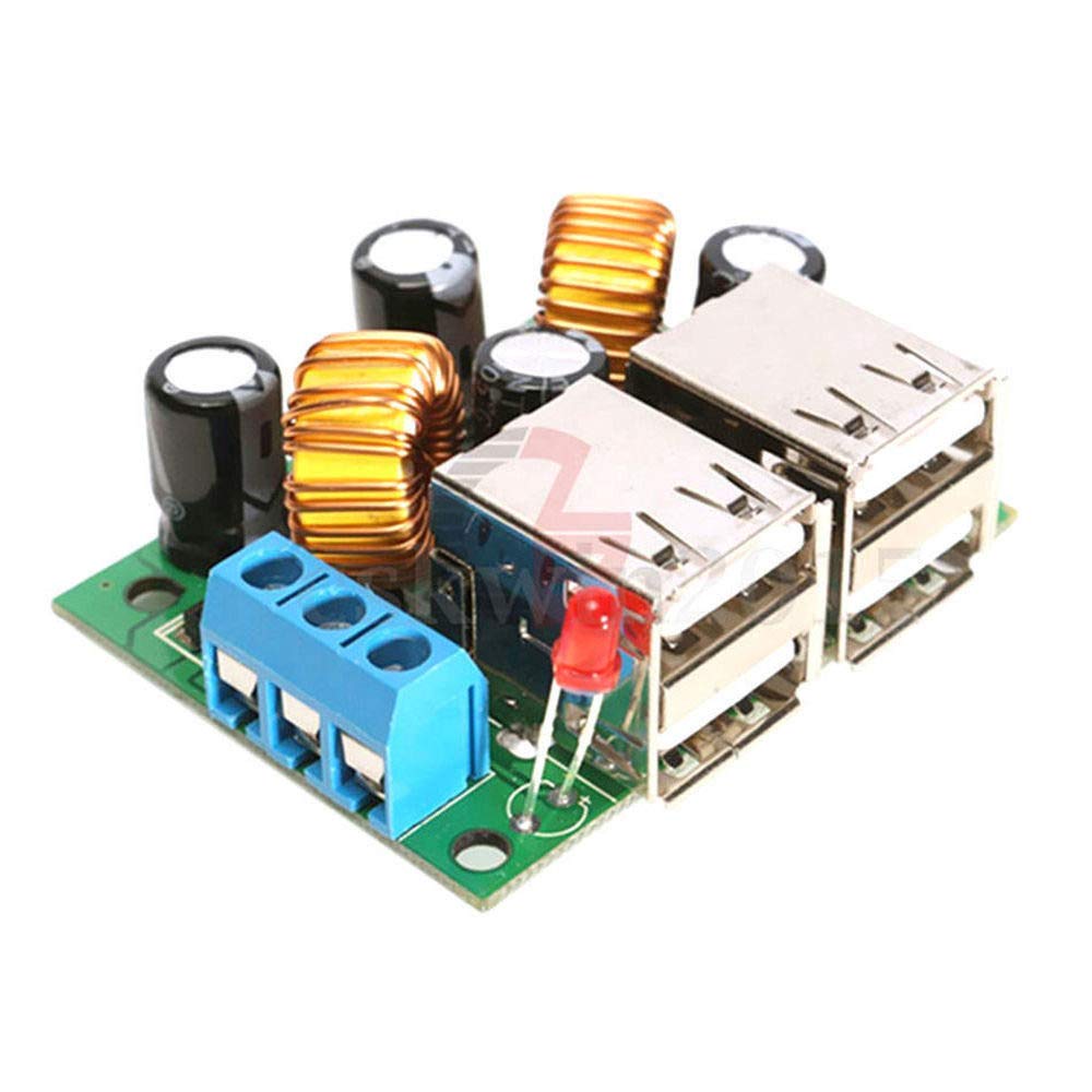4USB Port A5268 Step Down Voltage Regulator Buck Converter