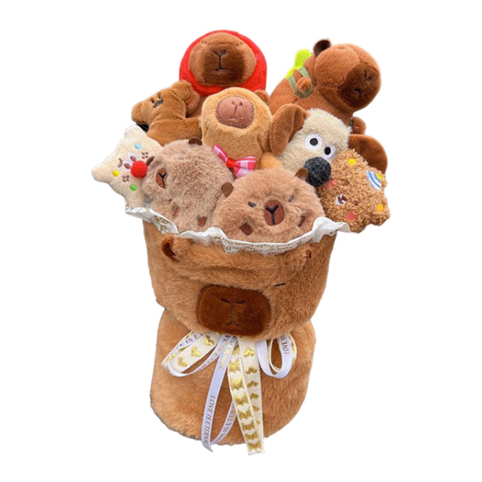 Twisaxc Plush Doll Bouquet Soft Plush Toy Gift Graduations Anniversaries And Special Moments Very Cute And Eye Catching For Creative Toy Doll Bouquet Home, Style B