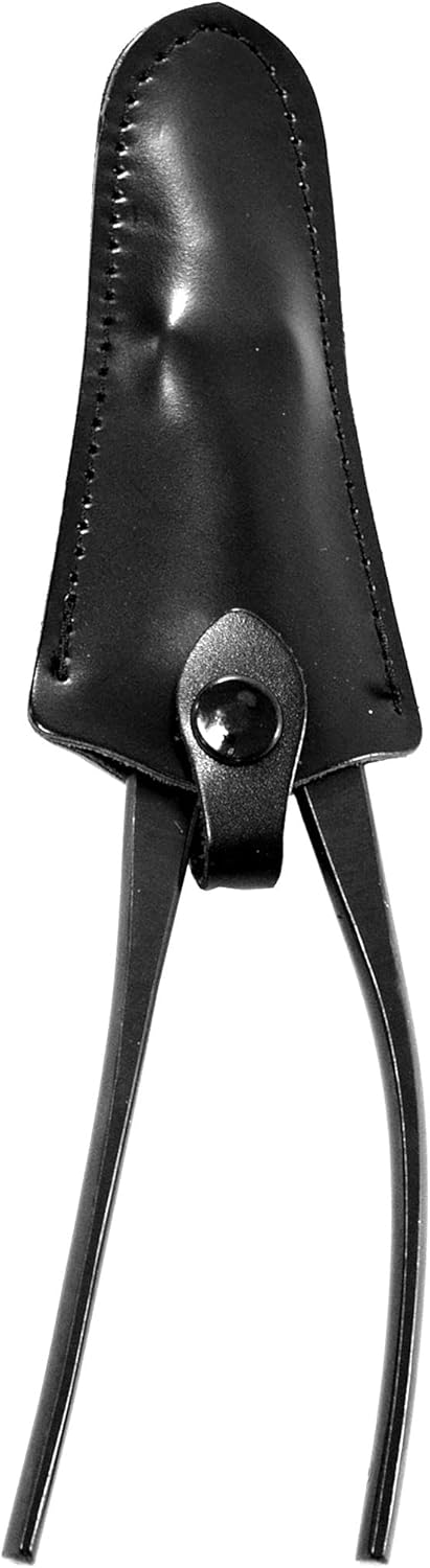 KAKURI Bonsai Knob Cutter 6.8" (175 mm) Professional Bonsai Tool, Japanese Carbon Steel, Concave Curved Blade, Black, Made in JAPAN