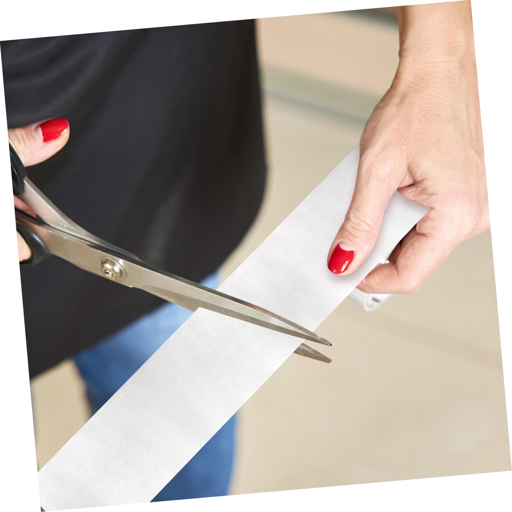 UKCOCO 2rotoli Nastro Bianco Resistente Per Nastro Spedizione Per Scatole Spedizione Bianco