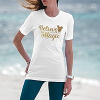 Vista 22 de Threadart Metallic Gold Heat Transfer Vinyl Film Custom Cut Roll 20" Wide by The Yard Compatible with Venture Explore and Maker, Silhouette