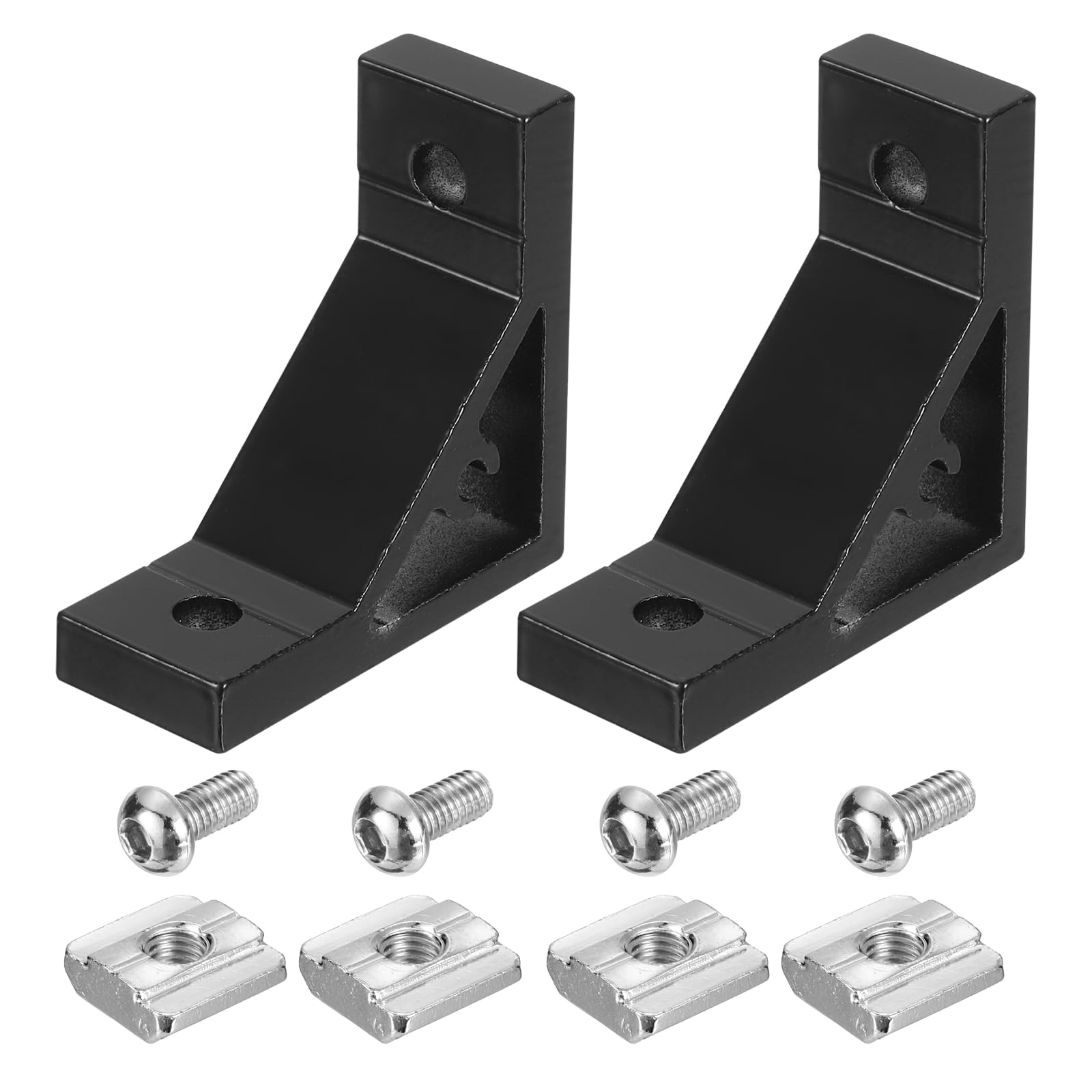 Équerre d'angle en aluminium 3030 pour un assemblage rigide et durable