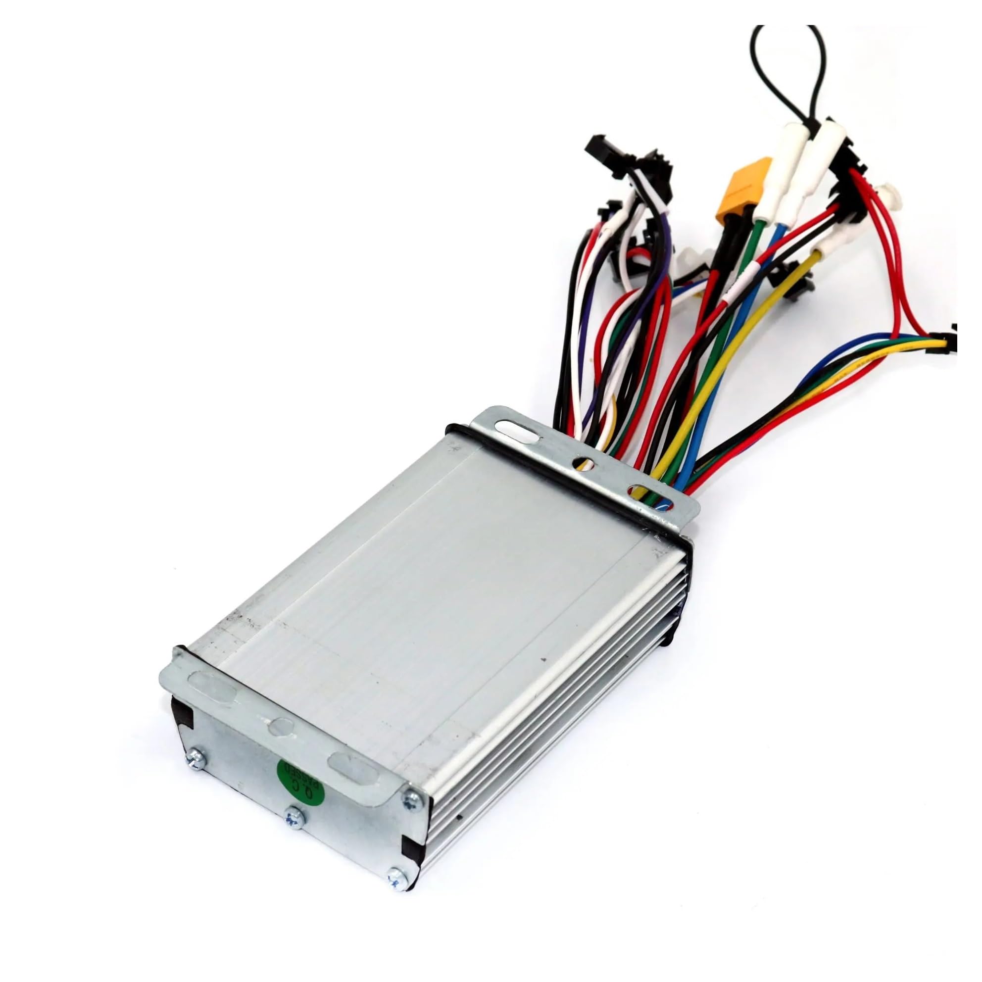 Sterownik silnika pojazdu elektrycznego Six Mosfet 36V/48V/52V/60V 500W 25A BLDC elektryczny kontroler kołyski i wyświetlacz GT-100 L+C+D jeden zestaw (zestaw 60 V)