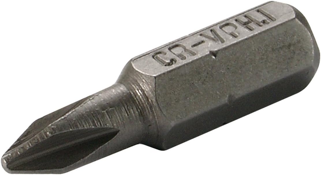 SW-Stahl KB/4-2 Screwdriver bit, 6.3 mm (1/4 inch) Drive Cross