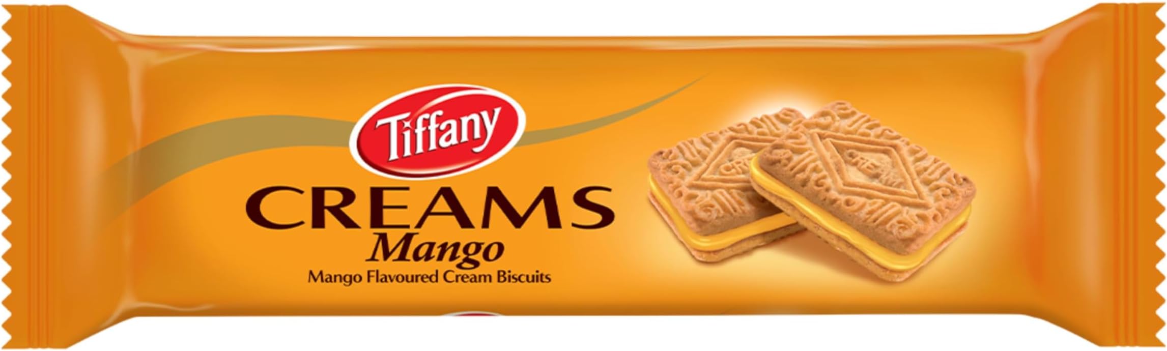 Creams Mango Cream Sandwich Biscuits, 80g
