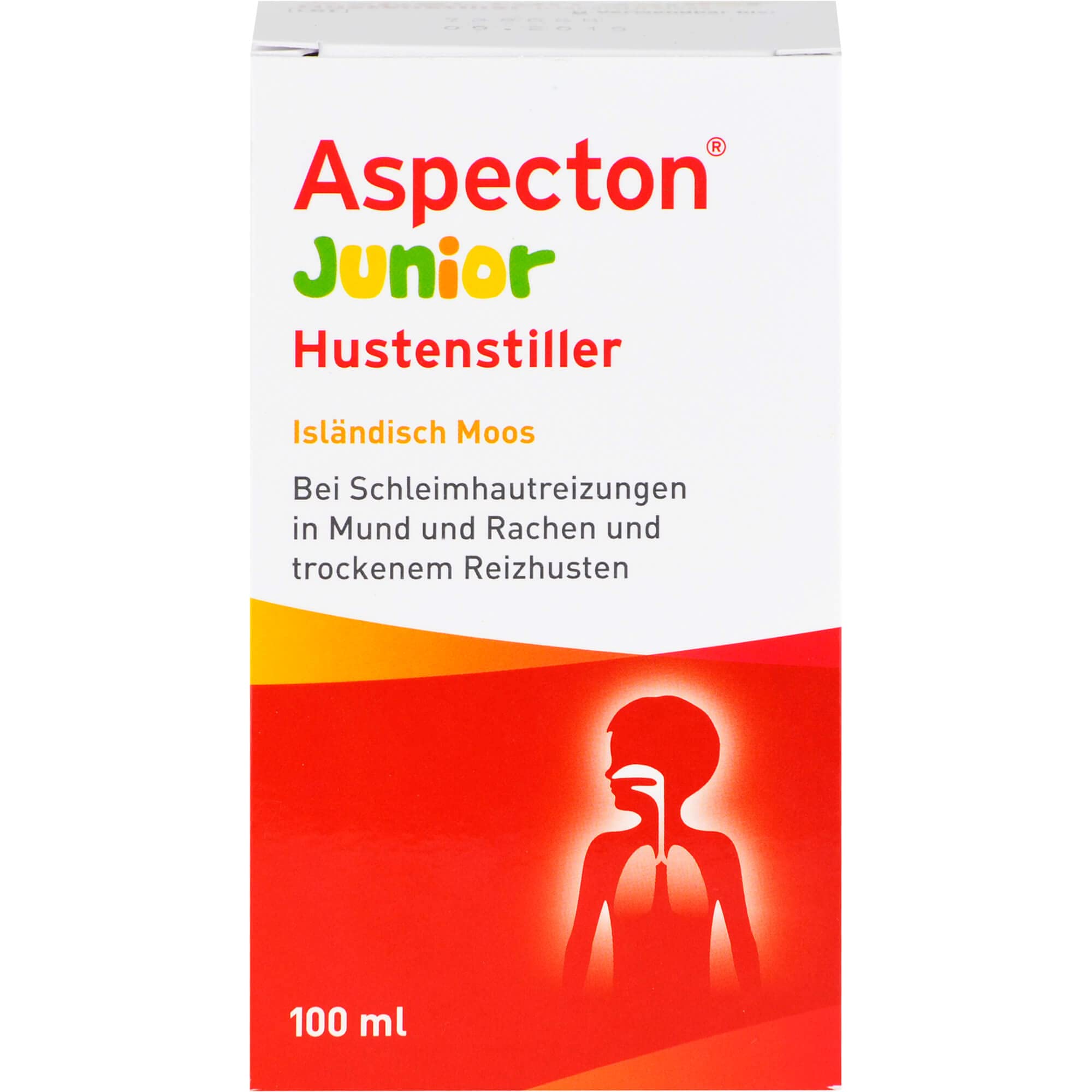 Aspecton Junior Hustenstiller mit Isländisch Moos Saft, 100 ml