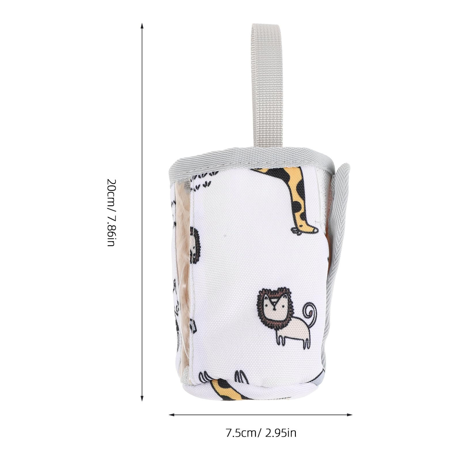 Bolsa Térmica para Biberones 2 Piezas Tamaño Mediano, Funda Aislante para Biberón Cuello Estándar, Protección Anti-caídas Portátil para Leche Materna en Viajes y