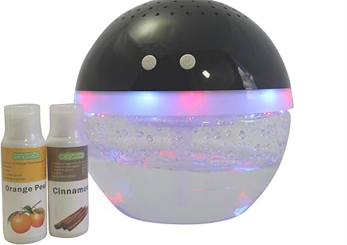 EcoGecko Magic Ball, revitalizador de aire iluminado, ambientador, aromatizador de habitación, aromaterapia, aroma y difusor de aceites esenciales