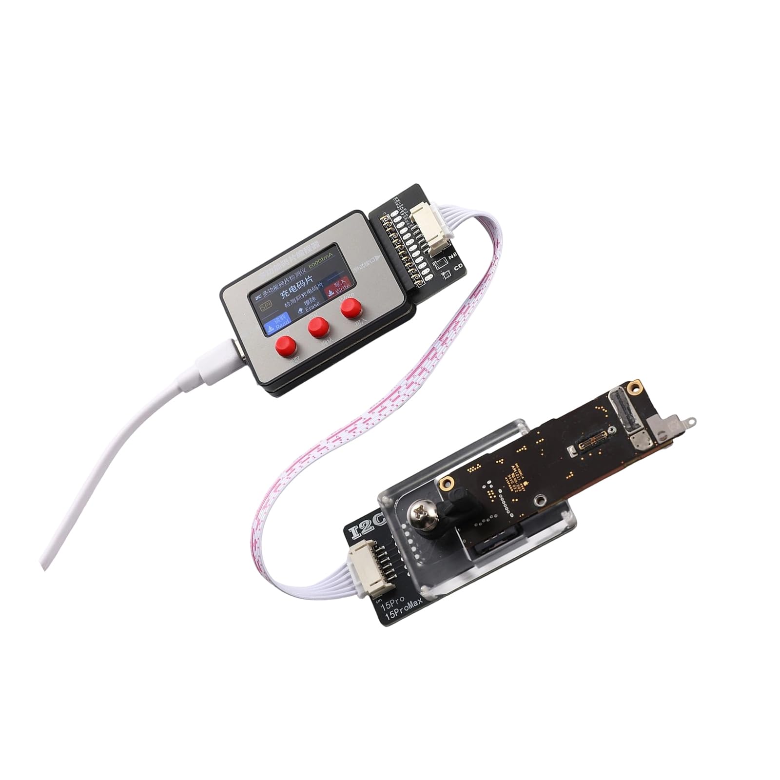 Professional Chip Tool Charging Chip Programmer for Ensures Accurate Data Transfer Every Time Stable Contacts Design Programmer Clip