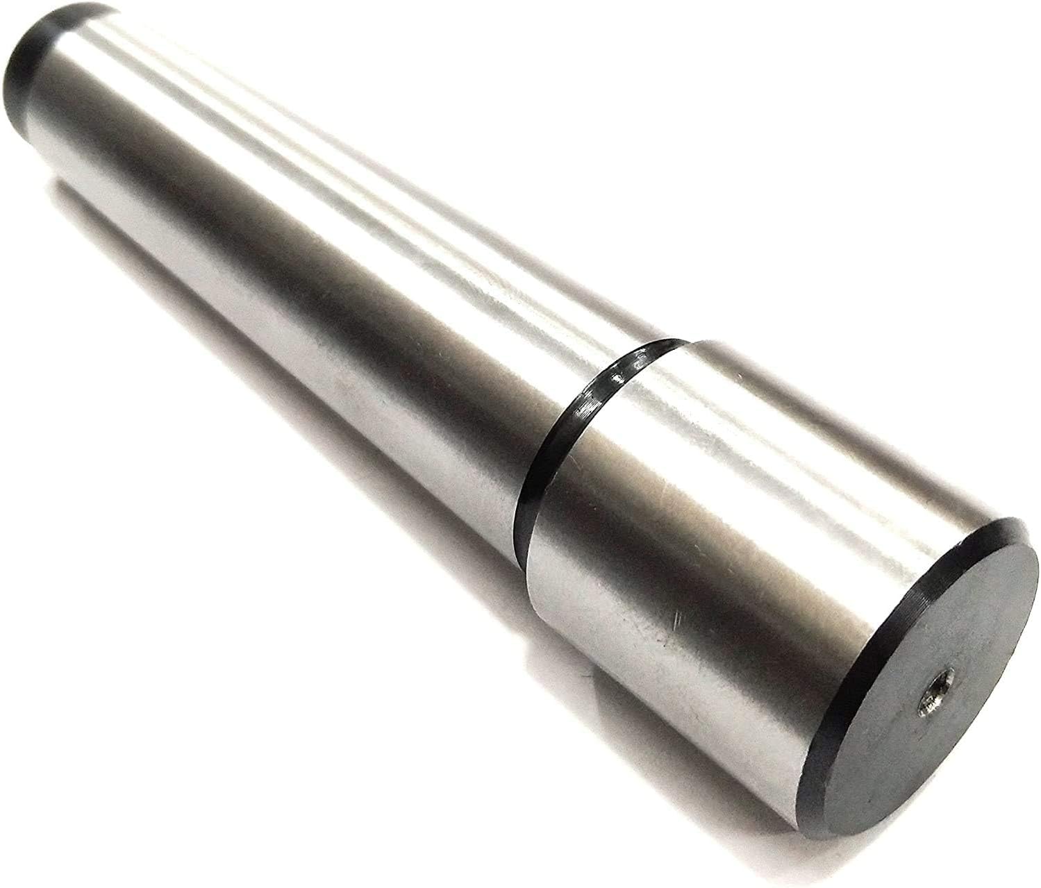 MT3 Blank End Arbor, Machinable Soft, M12 Drawbar, 28MM Dia x 30MM Long