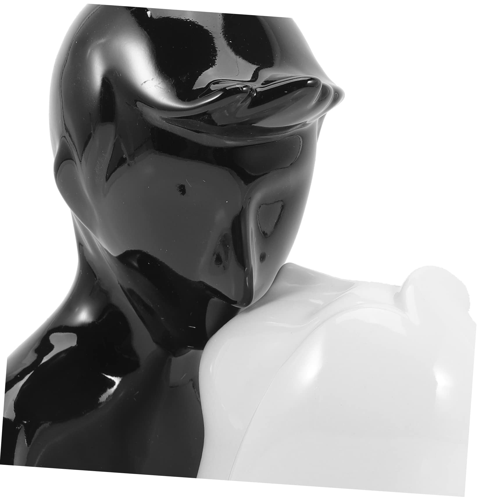 PRETYZOOM Décoration Intérieur Style Art Statue De Couple Céramique Figurine Abstraite pour Maison Et Bureau