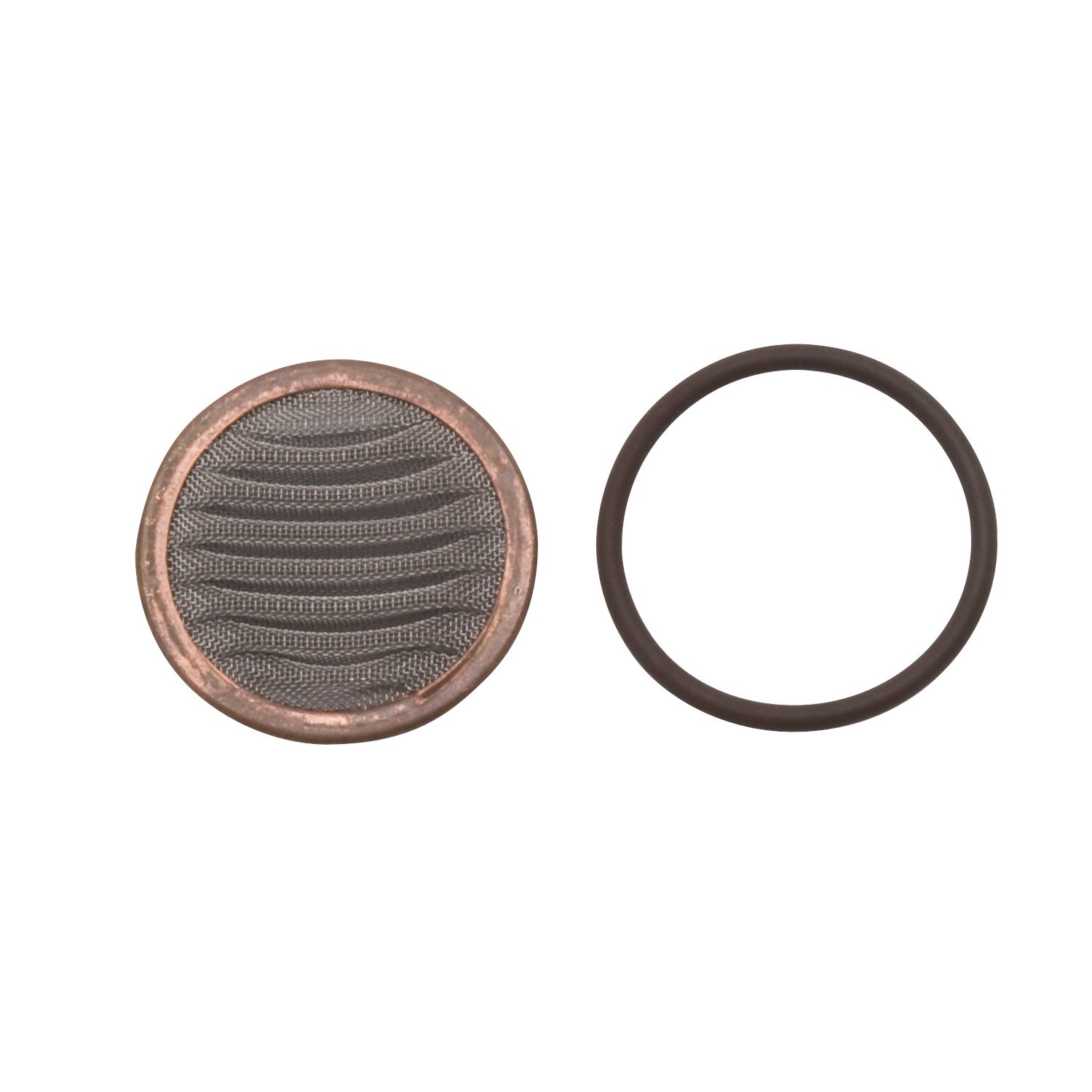 Edelbrock 8137 High Flow Fuel Filter Replacement Element 3 in. Long By 1 1/4 in. Diam./40 Micron/6AN Male Inlet/Outlet/Billet Aluminum