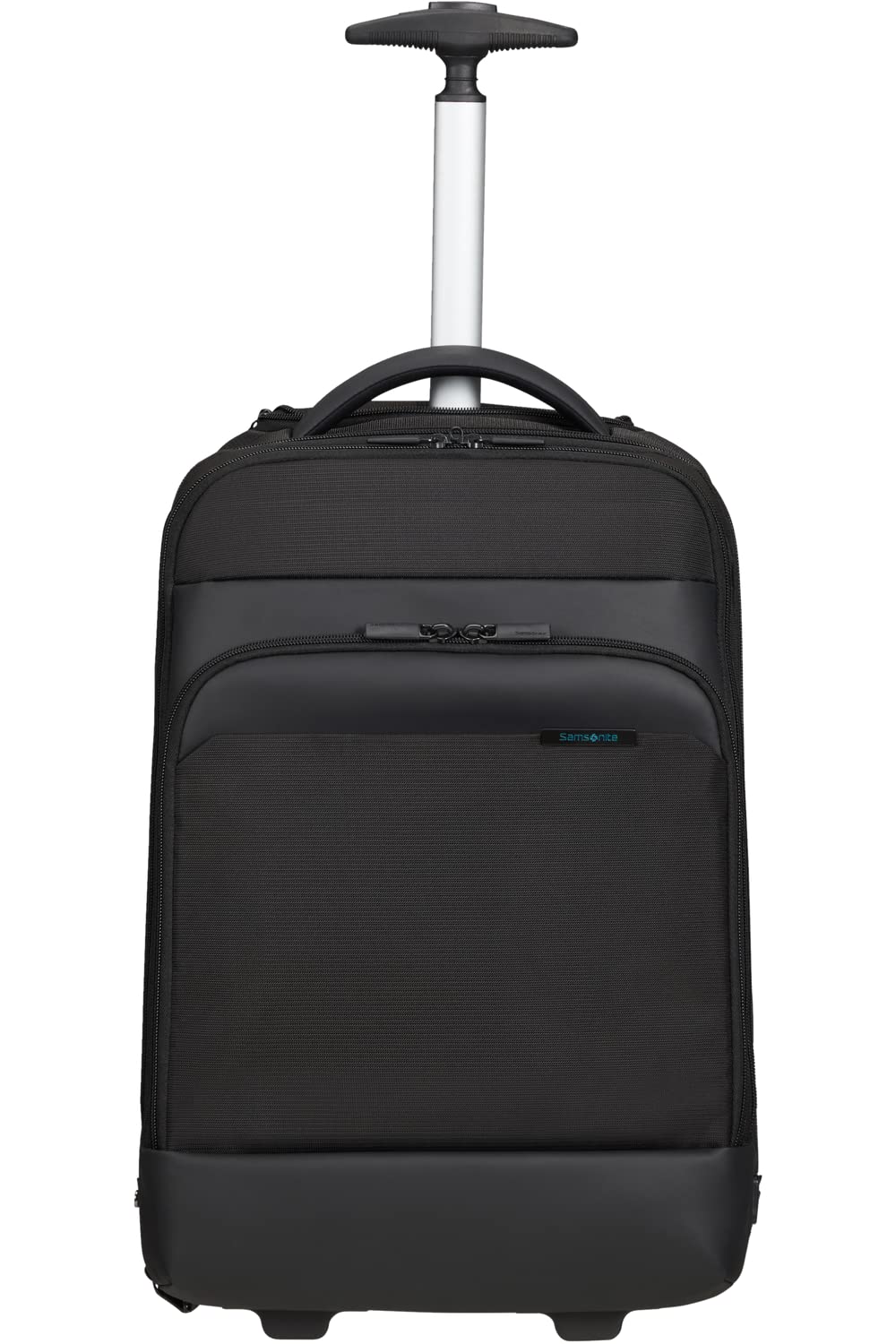Samsonite Mysight - Dizüstü Bilgisayar Sırt Çantası, 2 Tekerlekli (48 cm - 25,5 L), Siyah (Siyah)